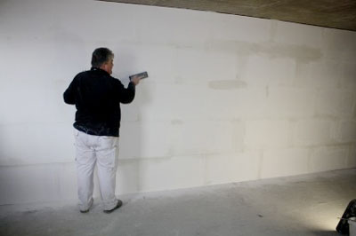 Klimaplatten verbaut in einem Keller