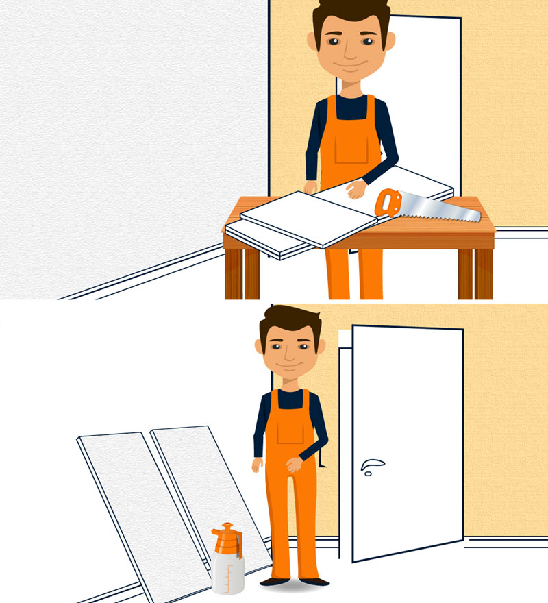 Anleitung zur Verarbeitung von Klimaplatten: Klimaplatten vorbereiten und sägen