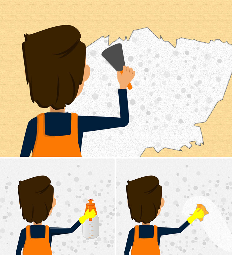 Anleitung zur Verarbeitung von Klimaplatten: Wand richtig vorbereiten